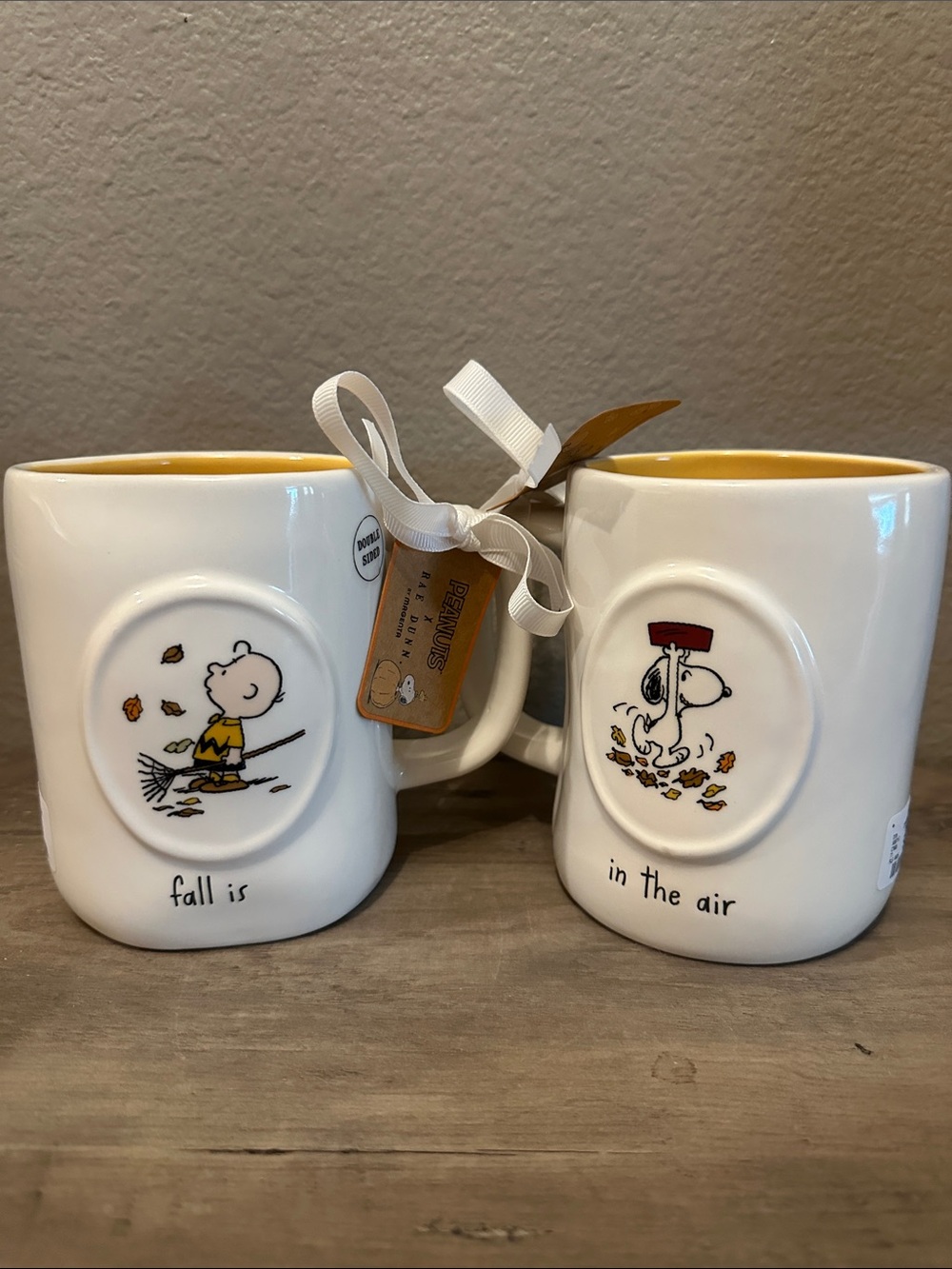 Rae Dunn/Peanuts Fall Is In The Air Mug